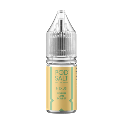 Pod Salt Nexus Lemon Lime Sorbet Nic Salt E-Liquid – 10ml